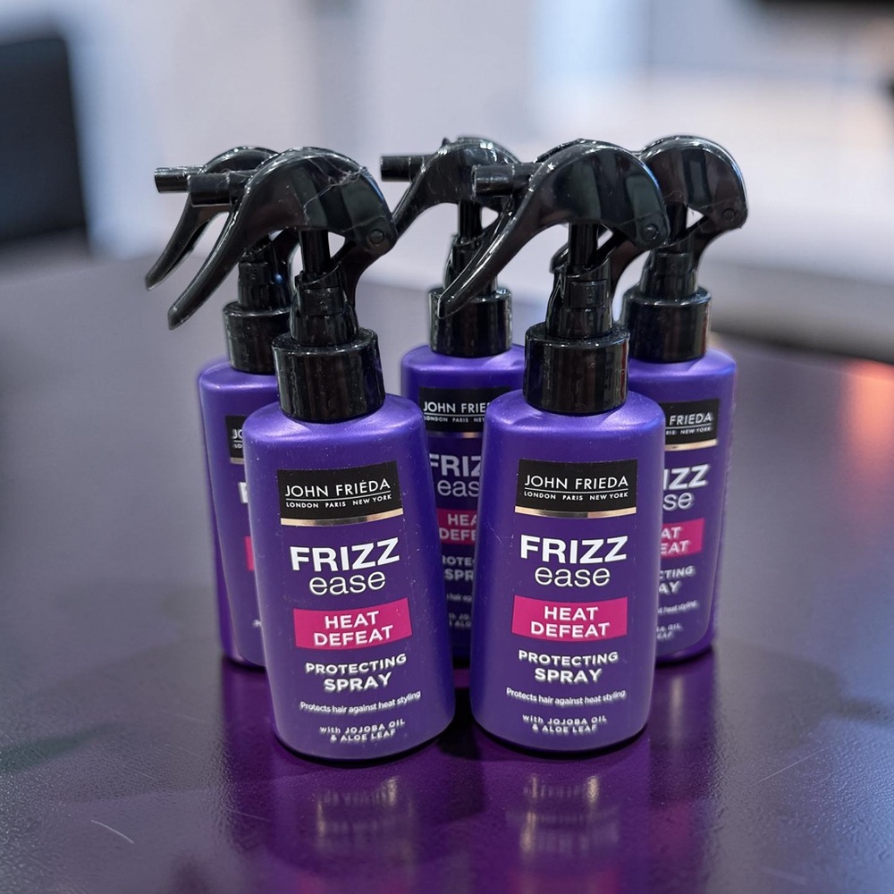 5 PACK- BRAND NEW JOHN FRIEDA FRIZZ-EASE HEAT DEFEAT